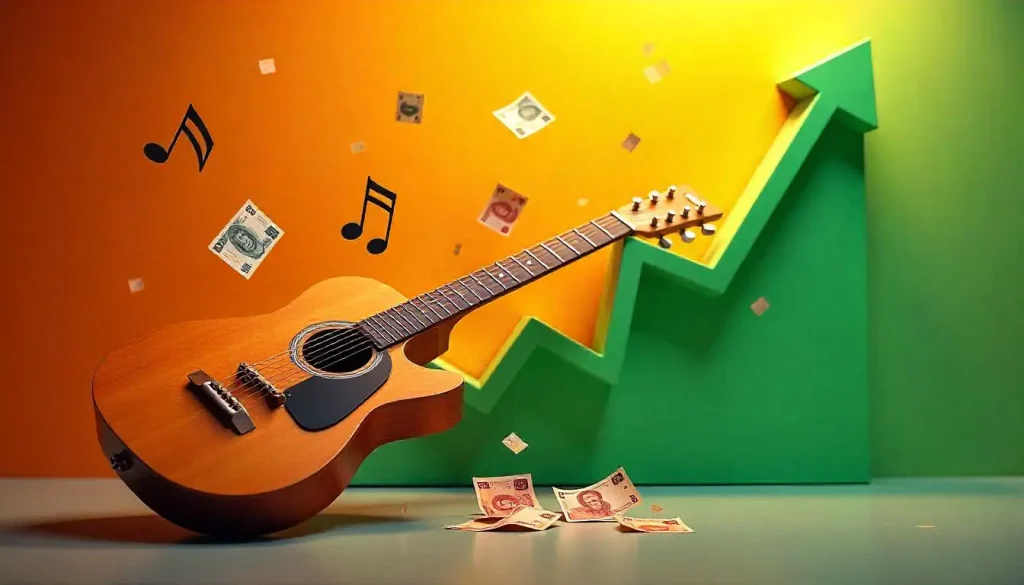 Ingresos pasivos con la música